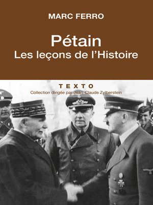 cover image of Pétain en vérité